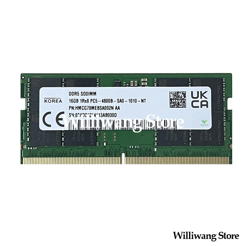 Оригинальный модуль памяти для ноутбука DDR5 4800 5600 16G 32G A-die Exceed Frequency 6400 Память
