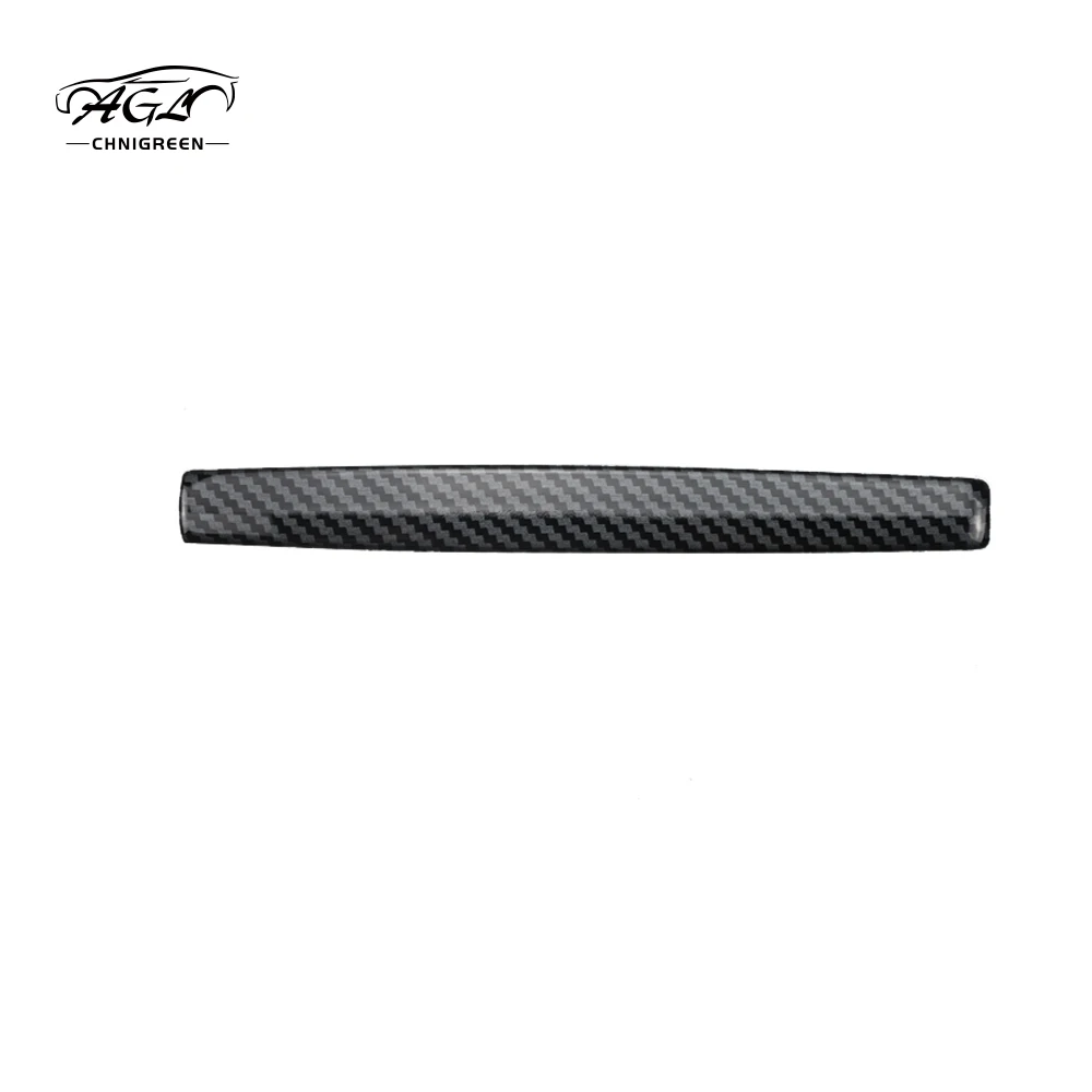 Фото Для Toyota Hilux Revo Rocco 2015-2020 1 шт. углеродное волокно цветная нержавеющая сталь ParkingHandbrake ручка тормоза крышка №4