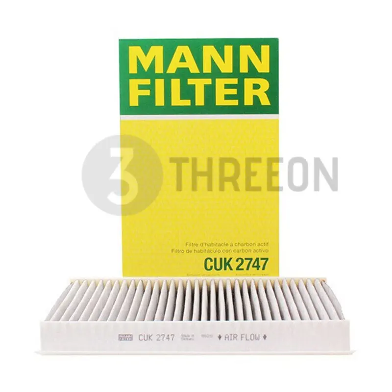 

MANN FILTER CU2747/CUK2747/FP2747 Cabin Filter For LAND ROVER Discovery 3/LR3 4/LR4 Range Rover Sport LR023977 JKR500020