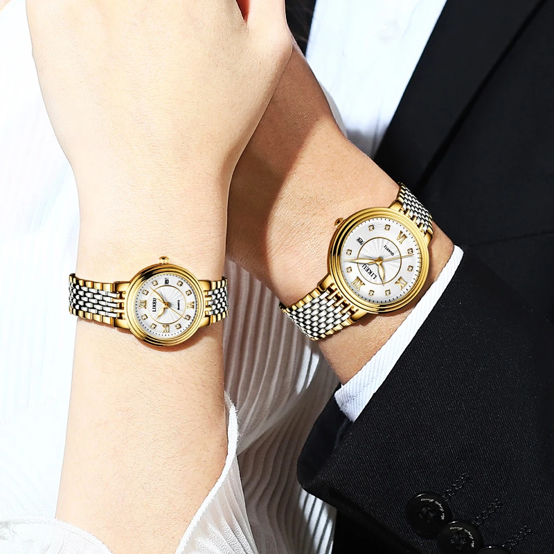 Lovers Watch, Men and Women Watch, Casual Fashion, Waterproof, Glow-in-the-dark,Holiday Gift, Anniversary,Couple,Watches for Men