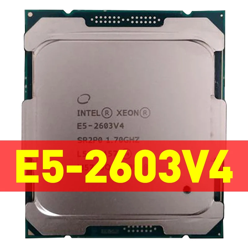 

Intel Xeon E5-2603 v4 E5-2603 v4 1.7 GHz Six core 15M 85W 14nm LGA 2011-3