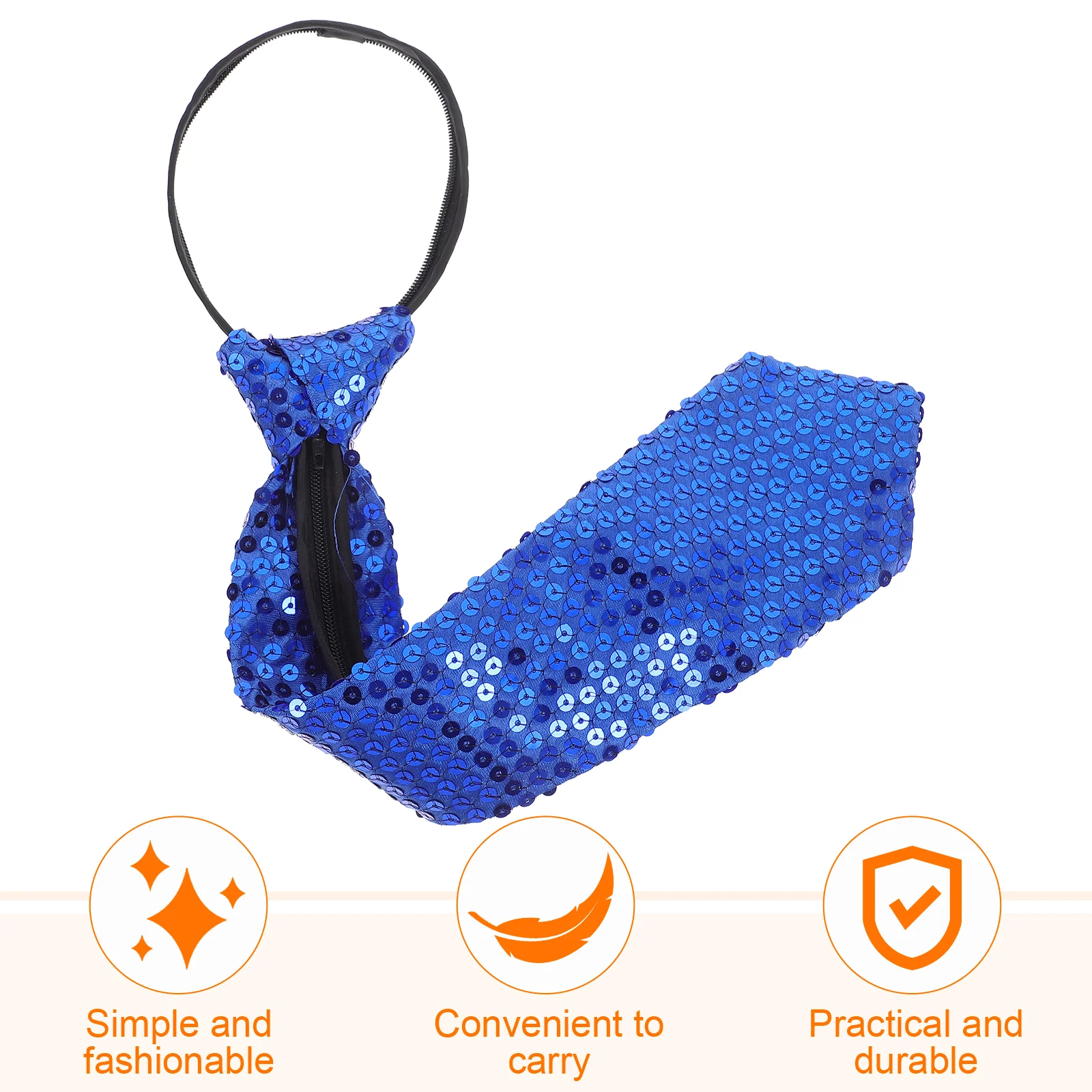 Вечерний галстук костюм реквизит деловая мода декор с блестками и косплей