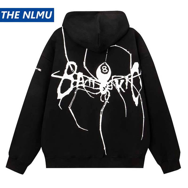 

Толстовка с капюшоном и принтом, на молнии