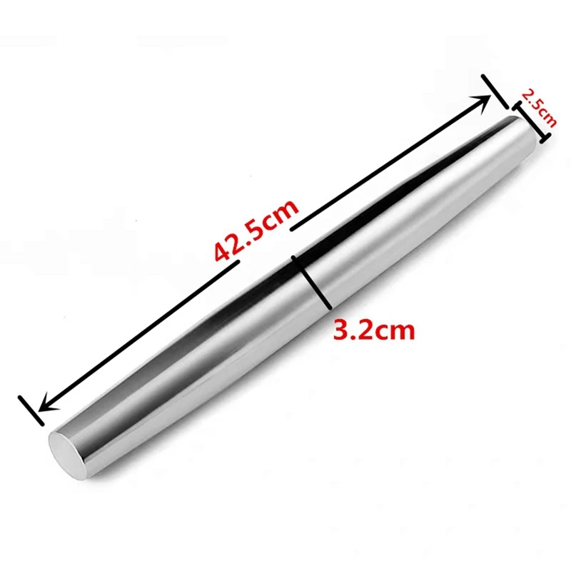 Moisture Proof Kitchen Baking Tool Household Non-Deformable Rolling Pin Flour Press