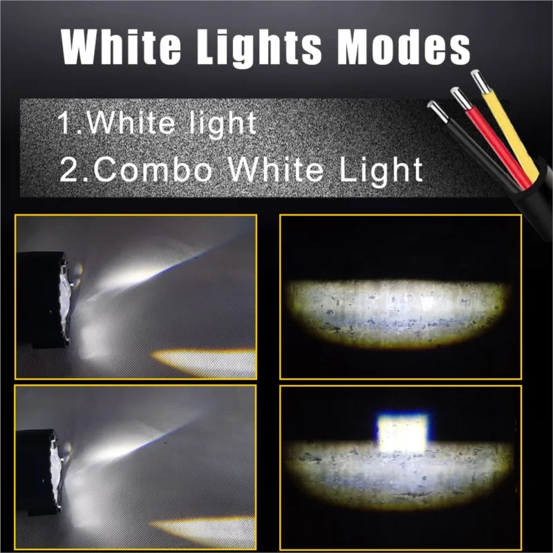 Дополнительная Светодиодная рабочая лампа комбинированный луч противотуманные