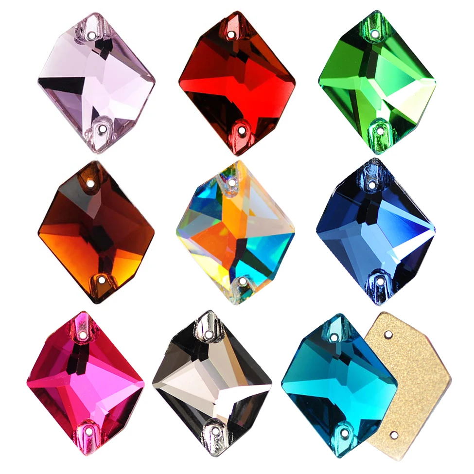 6A Kozmik Taş Dikmek En Kaliteli Mix Renkler Kristal Cam Taklidi Dikiş Aksesuarları DIY Konfeksiyon Elbise Yapımı Dekorasyon