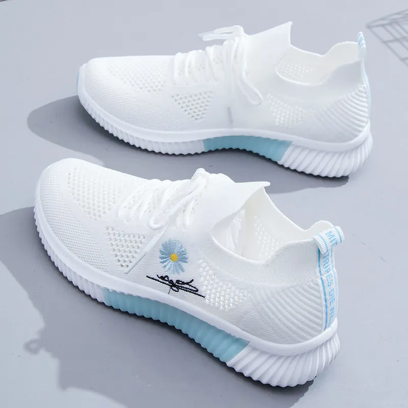 Casual Flats for Women: Breathable Mesh and Soft Sole Breathable Mesh  shoes for women Soft Sole Flats for Women