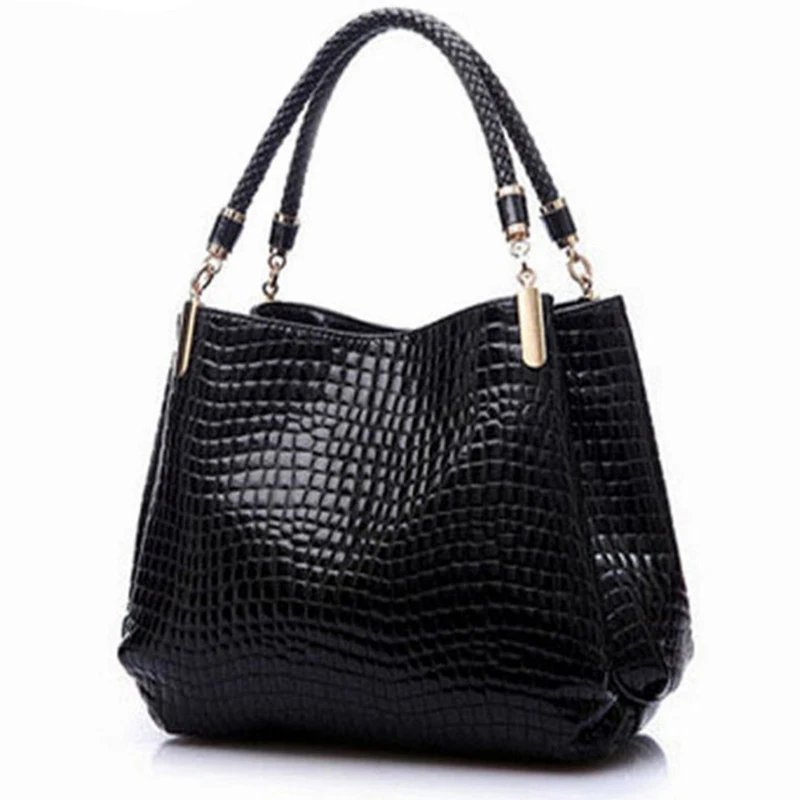 

Famous Designer Brand Bags Women Leather Handbags 2019 Luxury Ladies Hand Bags Purse Fashion Shoulder Bags Bolsa Sac Crocodile