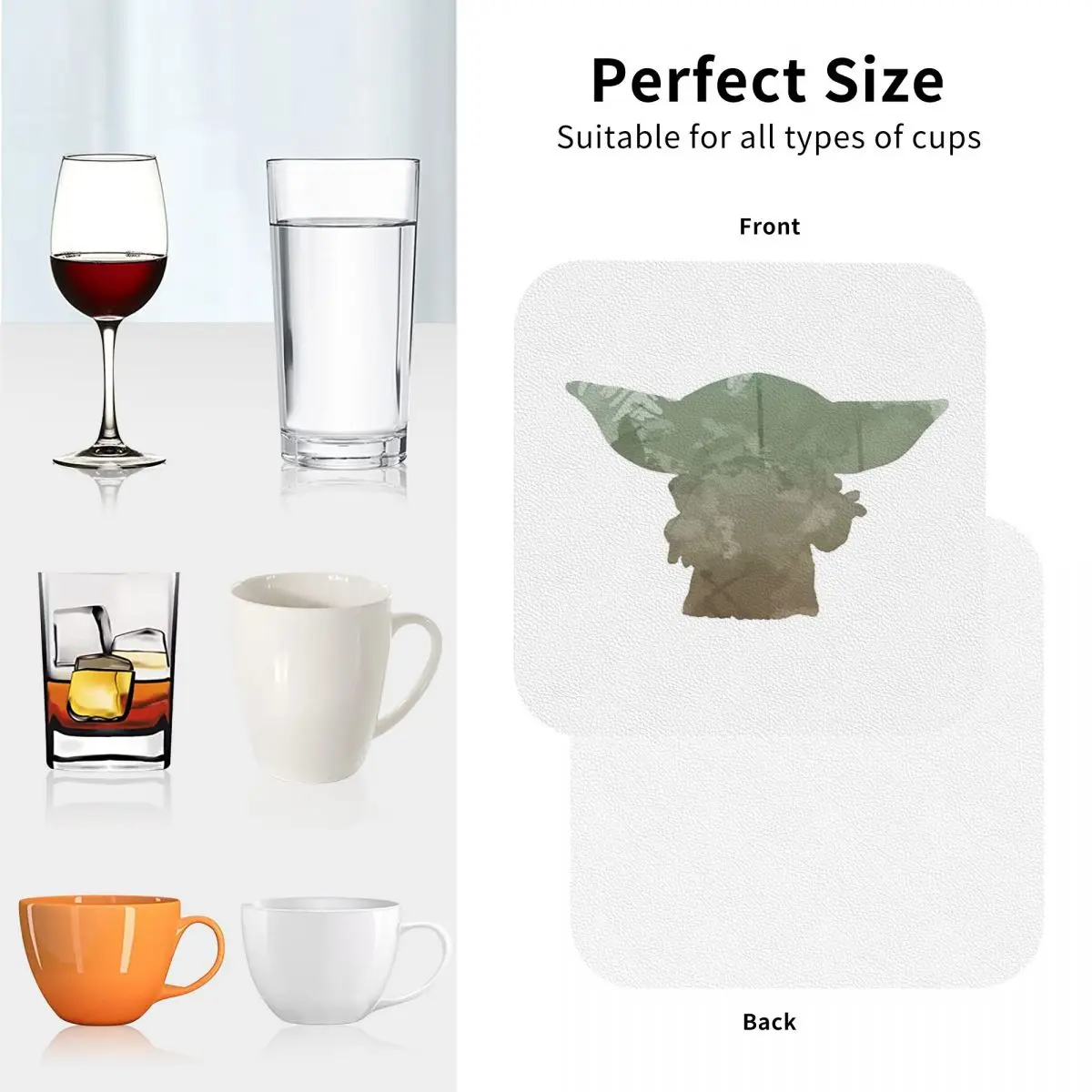 Детские подставки Silhou кухонные Нескользящие изоляционные для чашек и кофе