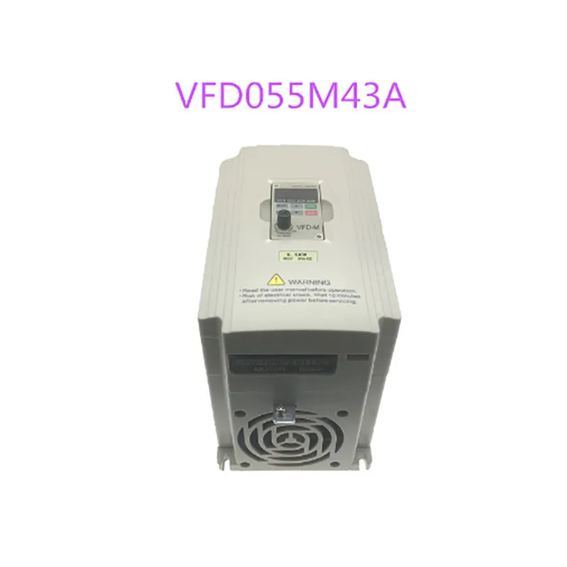 

New VFD055M43A VFD-M Inverter AC Motor Drive 3 Phase 380V 5.5Kw 7.5HP 13A 400HZ