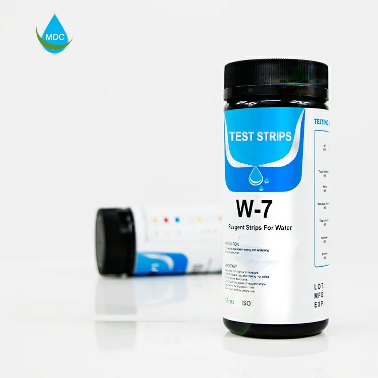 

100pcs/box 7in1 PH Test Paper Full PH Meter PH Controller Indicator Litmus Tester Paper Water Pollution Factory Swimming Pool
