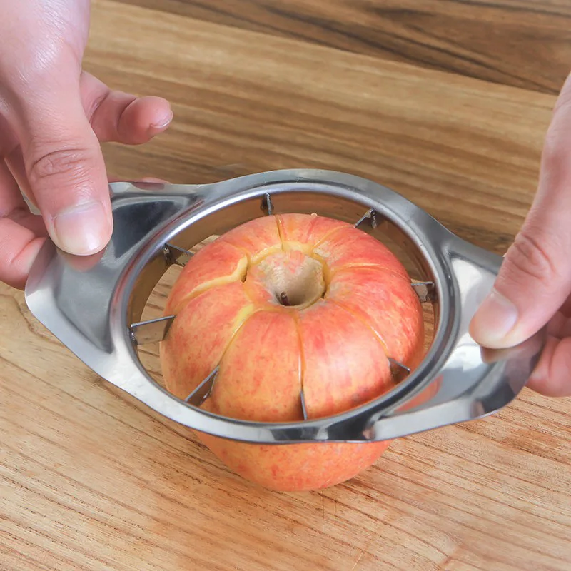 

Fruit Apple Pear Cutter Stainless Steel Divider Slicer Cutting Corer Kitchen Vegetable Fruit Tools Accessories Gadgets Supplies