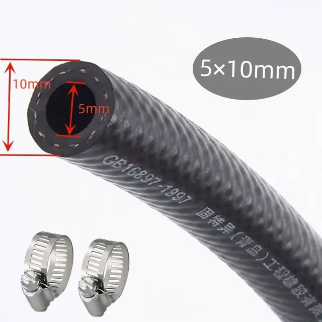 

Силиконовая маслостойкая труба ID4-25 мм