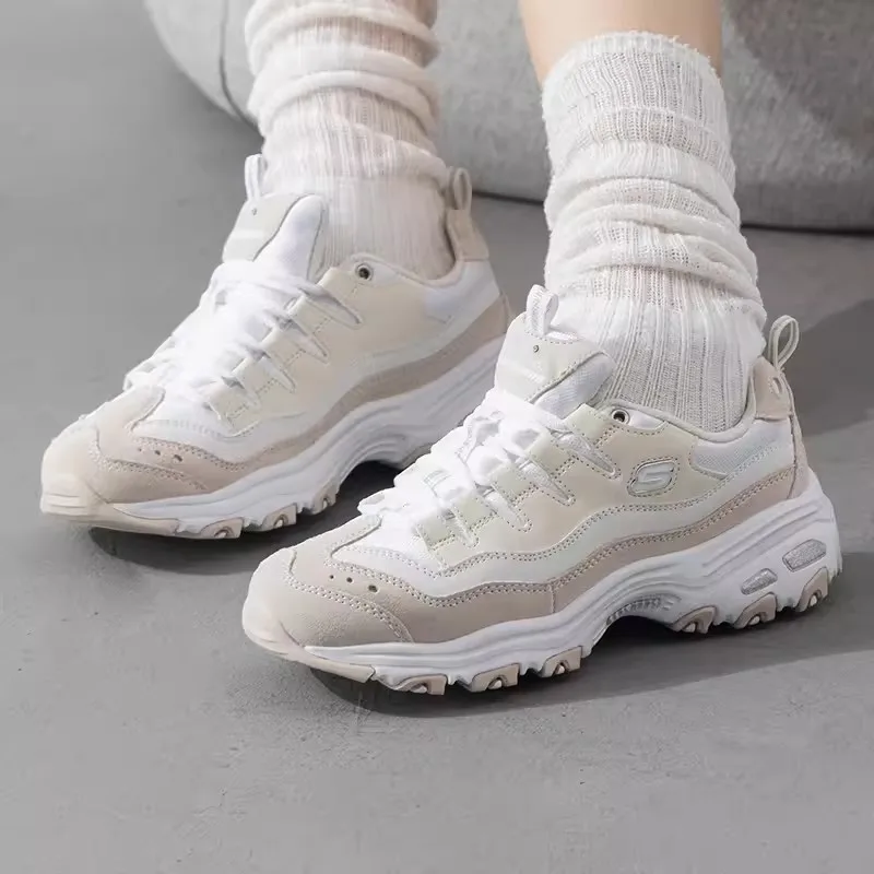 Женская спортивная обувь Skechers новая летняя модная повседневная прогулочная