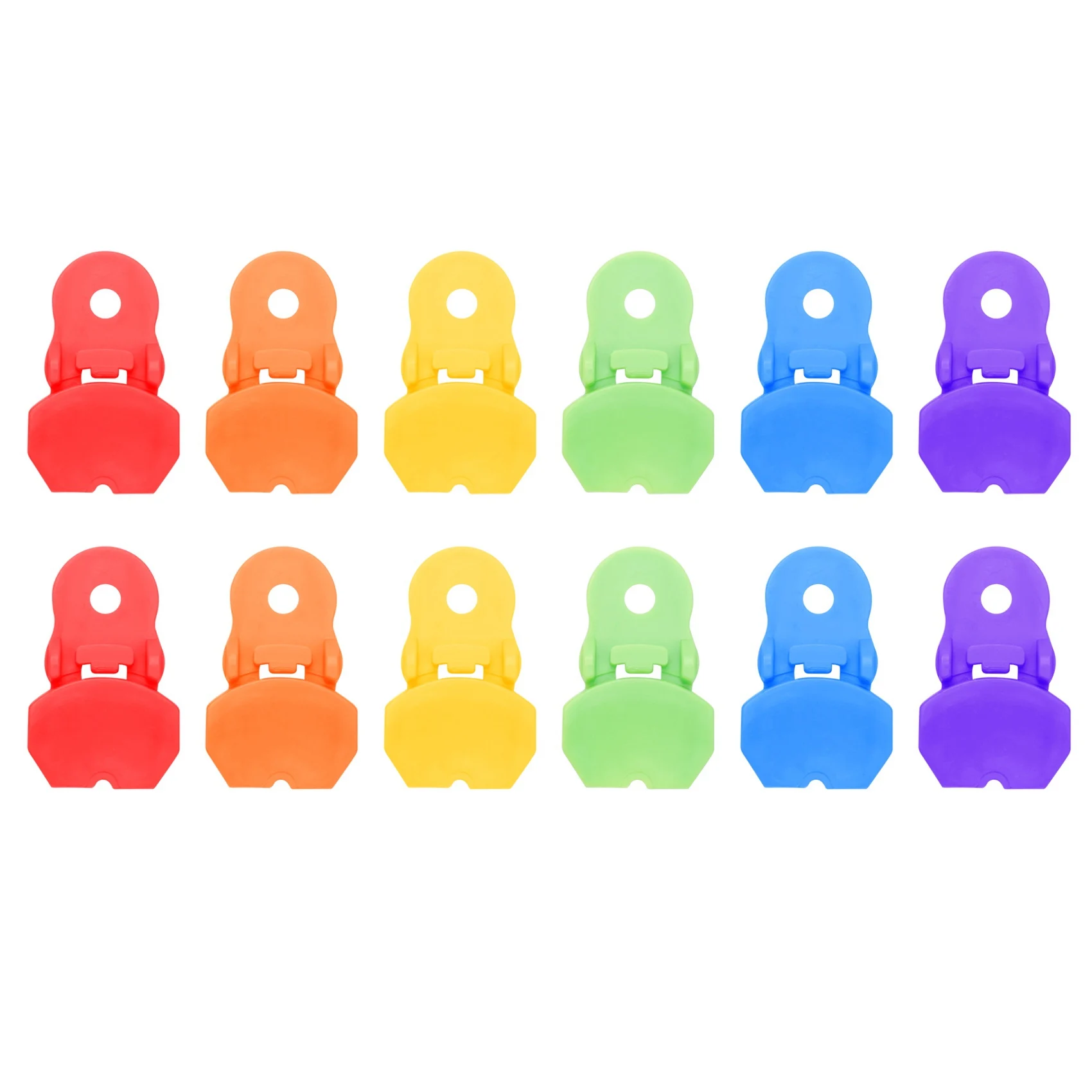 

12 шт. Цветной Ручной консервный нож, высококачественные пластиковые щипцы открывалки для язычков, герметичные крышки для банок с газированной содой