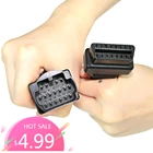 Коаксиальный кабель OBD2 для Mazda 17 PinOBD 2, кабель OBD II, 16-контактный разъем, диагностический инструмент, адаптер, Удлинительный кабель