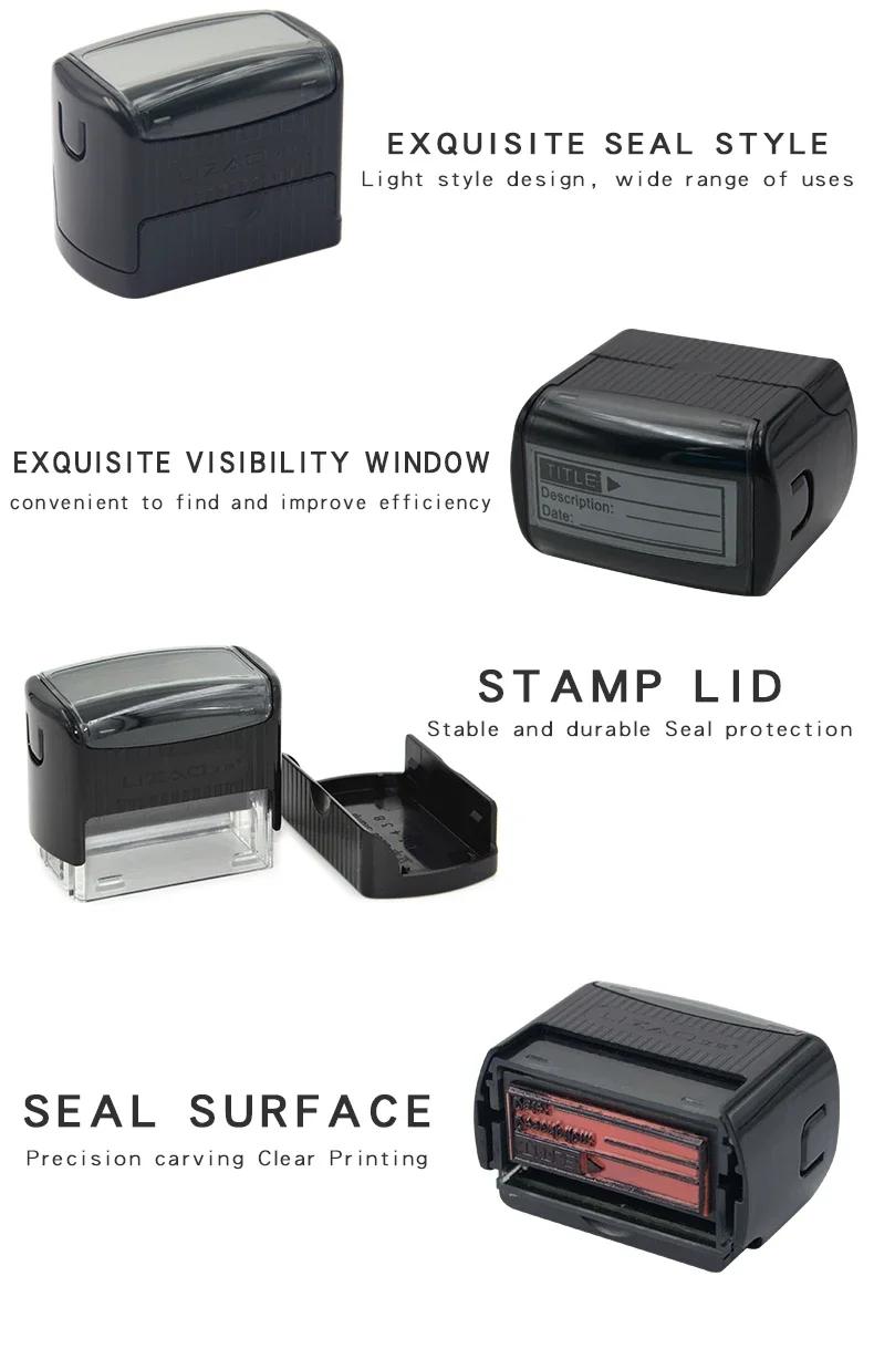 Прямоугольная офисная Самостоятельная фотография на 1-4 линии Создайте свой