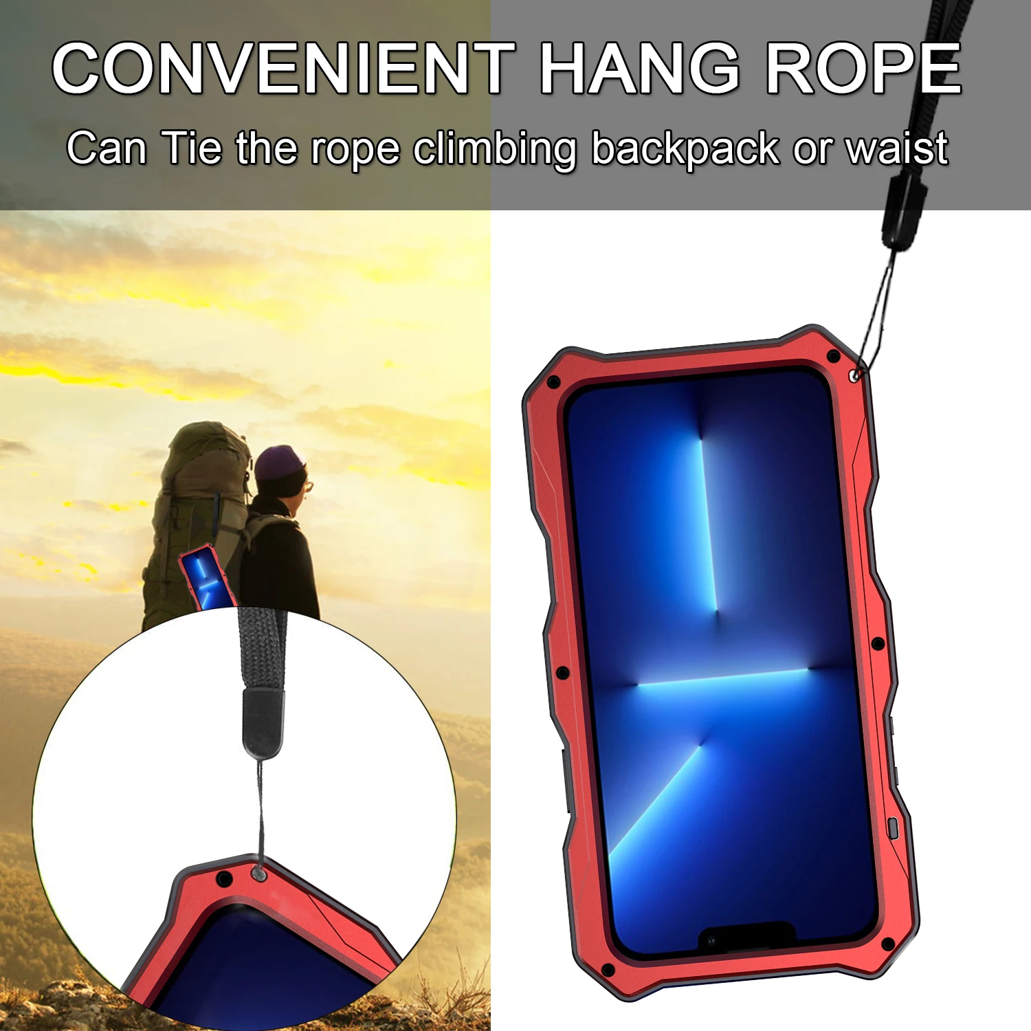 360° Metal Bracket Cover For iPhone 14 13 12 Pro Max Case Camera Protection Armor Heavy Duty Shockproof Phone Case Coque Fundas