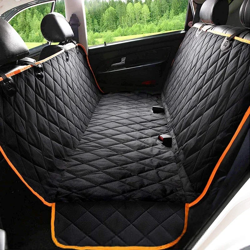 

Cushion For Tesla Model 3 Y Dog Car Seat Cover View Mesh Pet Carrier Hammock Safety Protector Car Rear Back Seat Mat with Travel