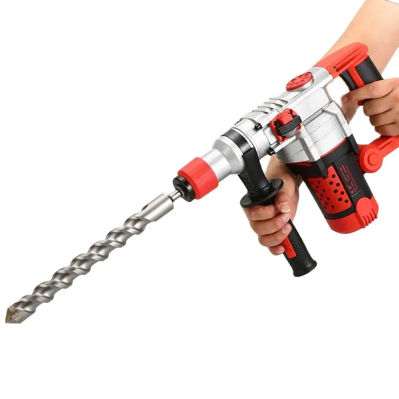 

Electric Hammer Electric Pick Electric Drill Multifunctional Impact Drill Concrete Industrial Grade Professional Tool Перфоратор