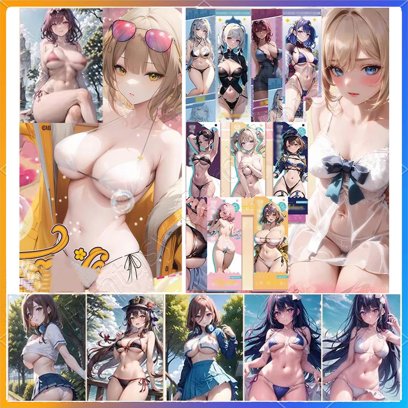 Sexy Card ACG Goddess Story Limited Sale Bikini Nude Uniform Black Silk Sexy Loli Girls Adult Hobbies Sex Interesting Card