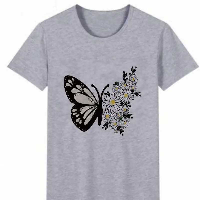 25x22 см новые термонаклейки с изображением животных бабочек цветов для