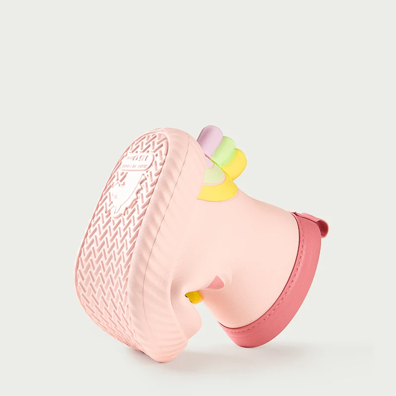 Веселые детские туфли для дождя Марио
