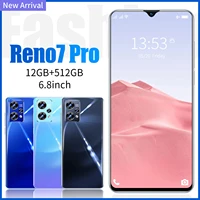 RENO7 PRO 16GB RAM 512GB ROM Android Mobile Phones 6 8 Inch Celulares Global Version Cellphone Realme Smartphones iPhone