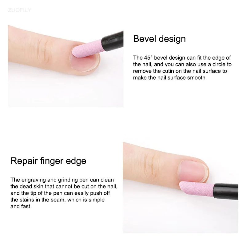 3 шт. щипцы для удаления кутикулы с кварцевым камнем |