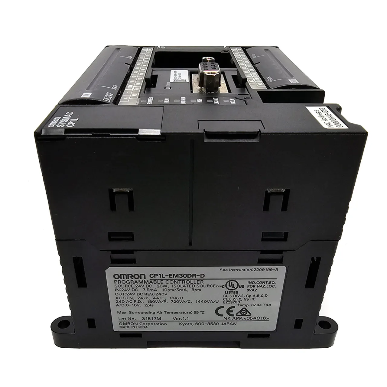 Фото Программируемые контроллеры Omron PLC CP1L-EM30DR-D, CP1L-EM30DT1-D, CP1L-EM30DT-D, CP1L-EM40DR-D, CP1L-EM40DT1-D, CP1L-EM40DT-D №3