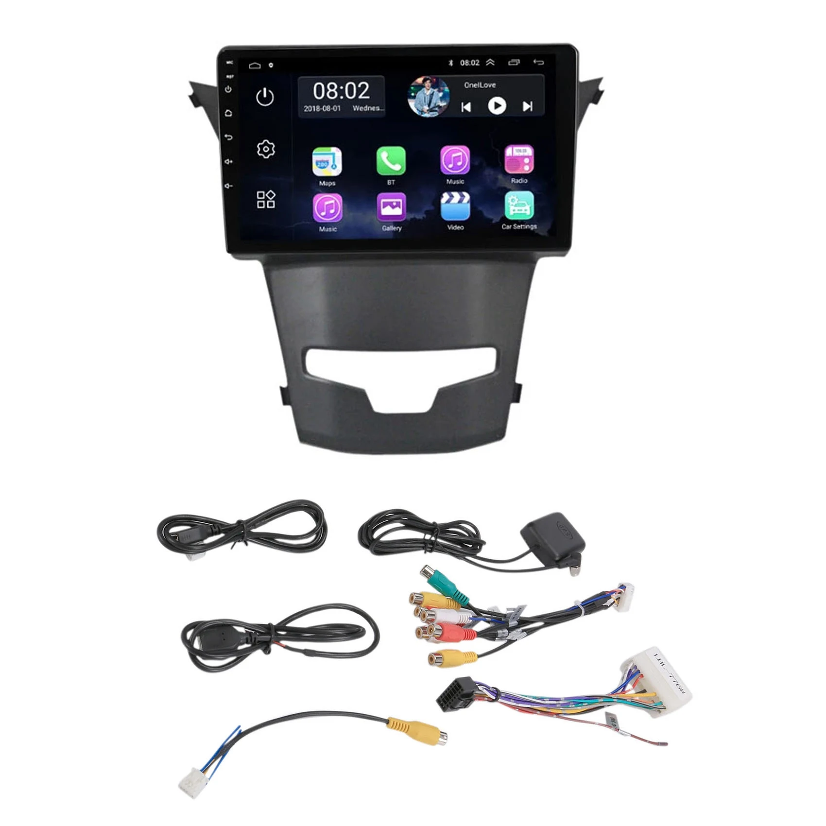 

1G+16G 2Din Car DVD Radio Android 10 Car Radio Multimedia Video Player for SsangYong Korando 3 Actyon 2 2013-2017