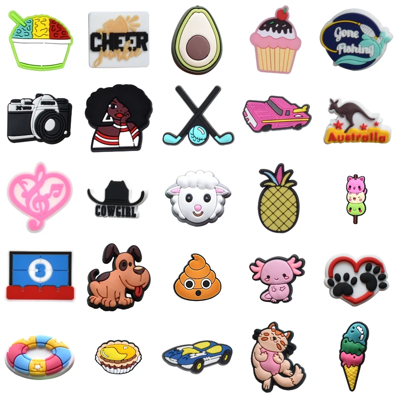 

Wholesale Bulk Packs Set Jeans Girl Gifts Shoes Accessories Kids Boy Women Charm Para Pins Decorations for Crocs Shoe Charms Men
