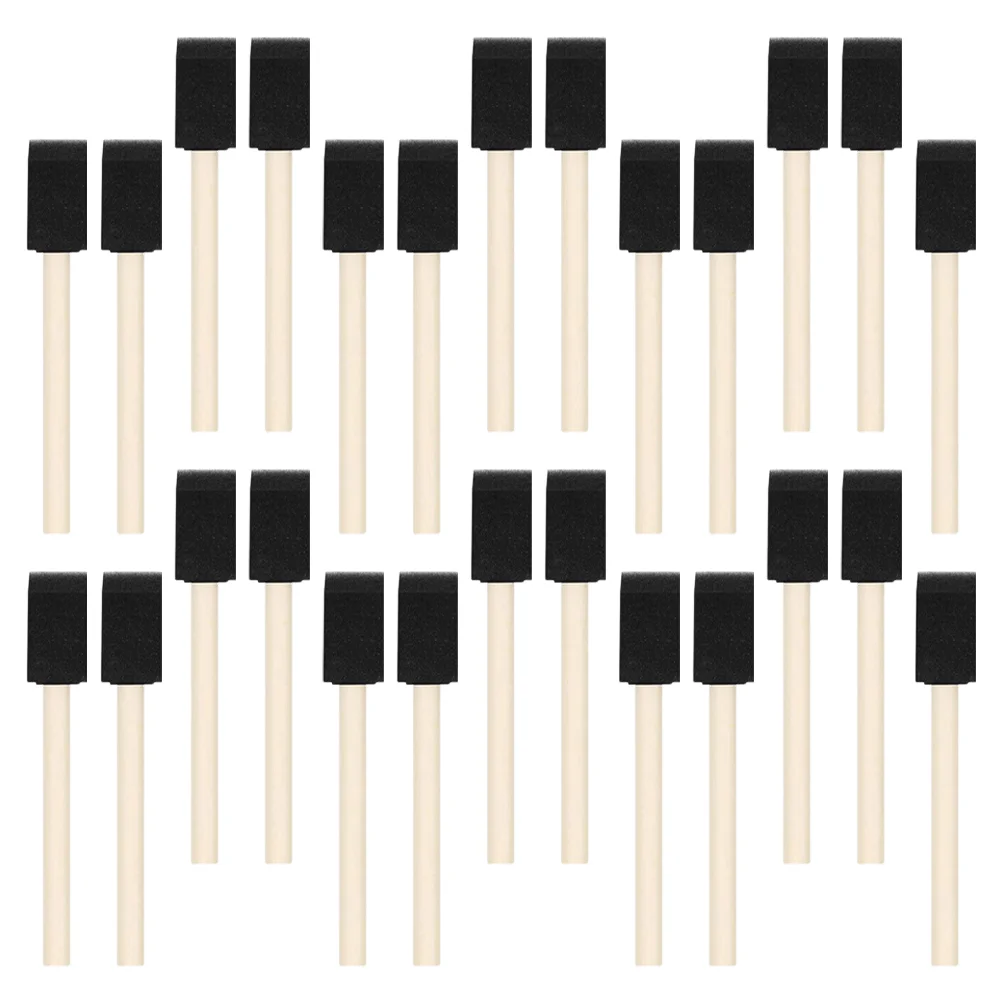 

40 Pcs Drawing Brushes DIY Painting Supplies Sponge Stuff Paintbrushes Tool Tools