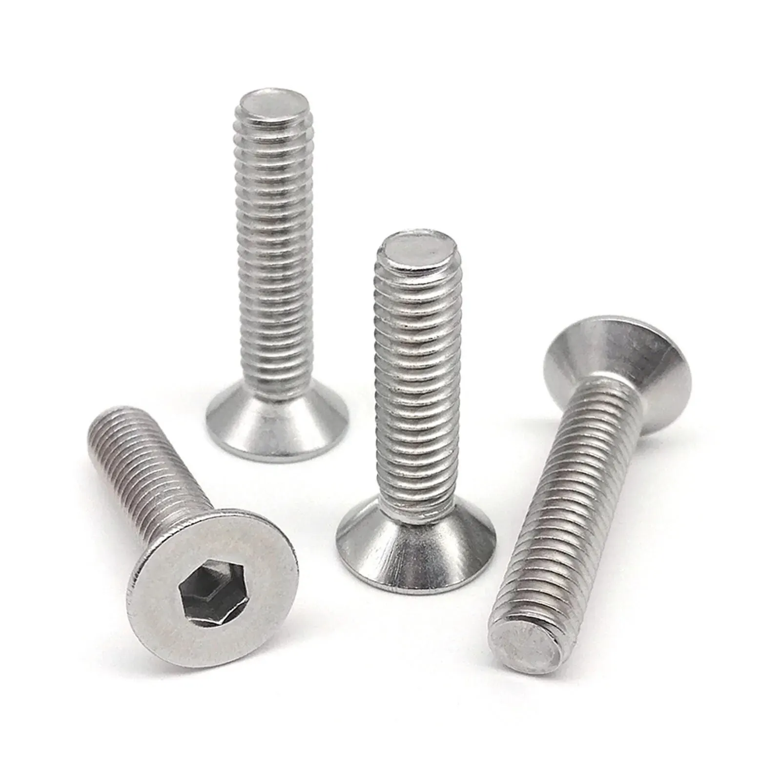 

Винты HZYUEGOU шестигранные черные M3x10 из нержавеющей стали 304