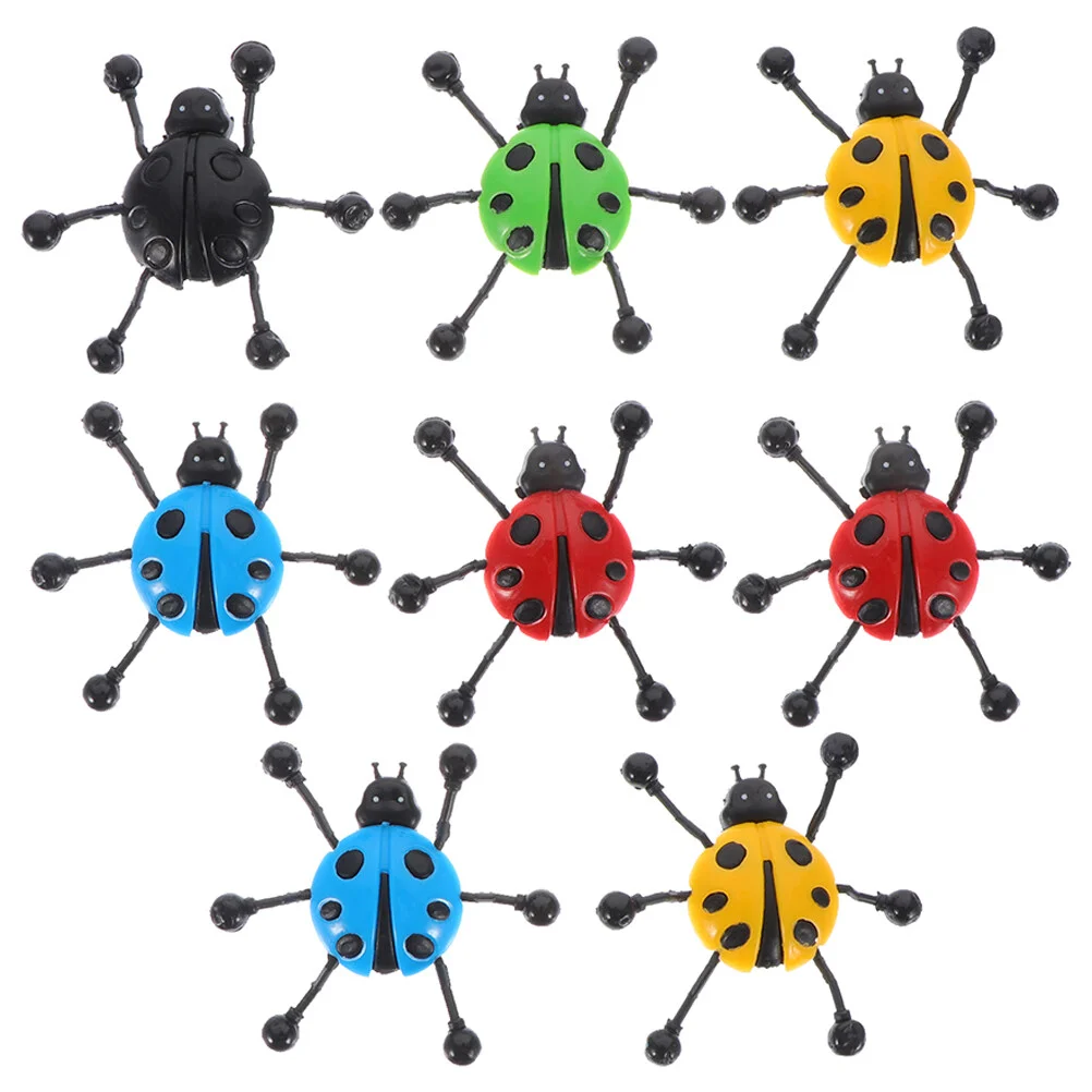 

8 Pcs Party Favor Wall Crawler Kid Gifts Wear-resistant Sensory Toy Kids Accessory Glass Animals Children Favors 8-12