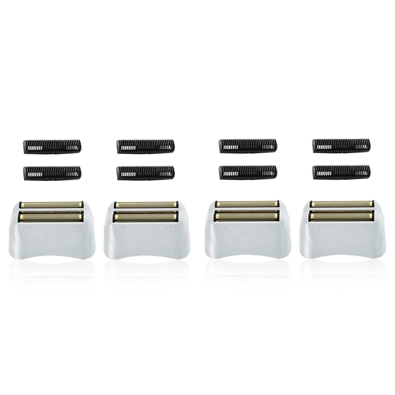 

4 Pack Pro Shaver Replacement Foil And Cutters For Andis 17150(TS-1) Shaver Profoil Lithium Replacement