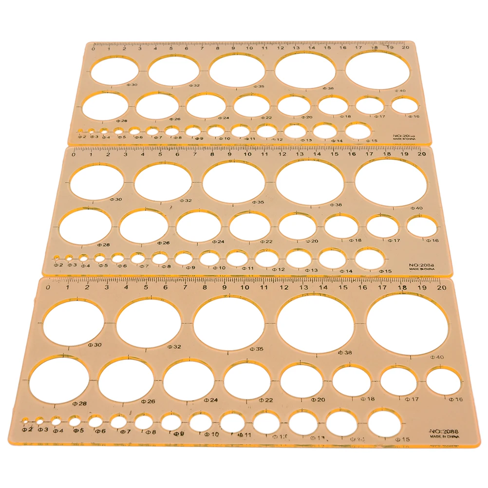 

Ruler Quilling Pattern Kit, Circular Cut, Origami Paper Craft, Creative Rulers, DIY Tool, Random Color, 1 Piece