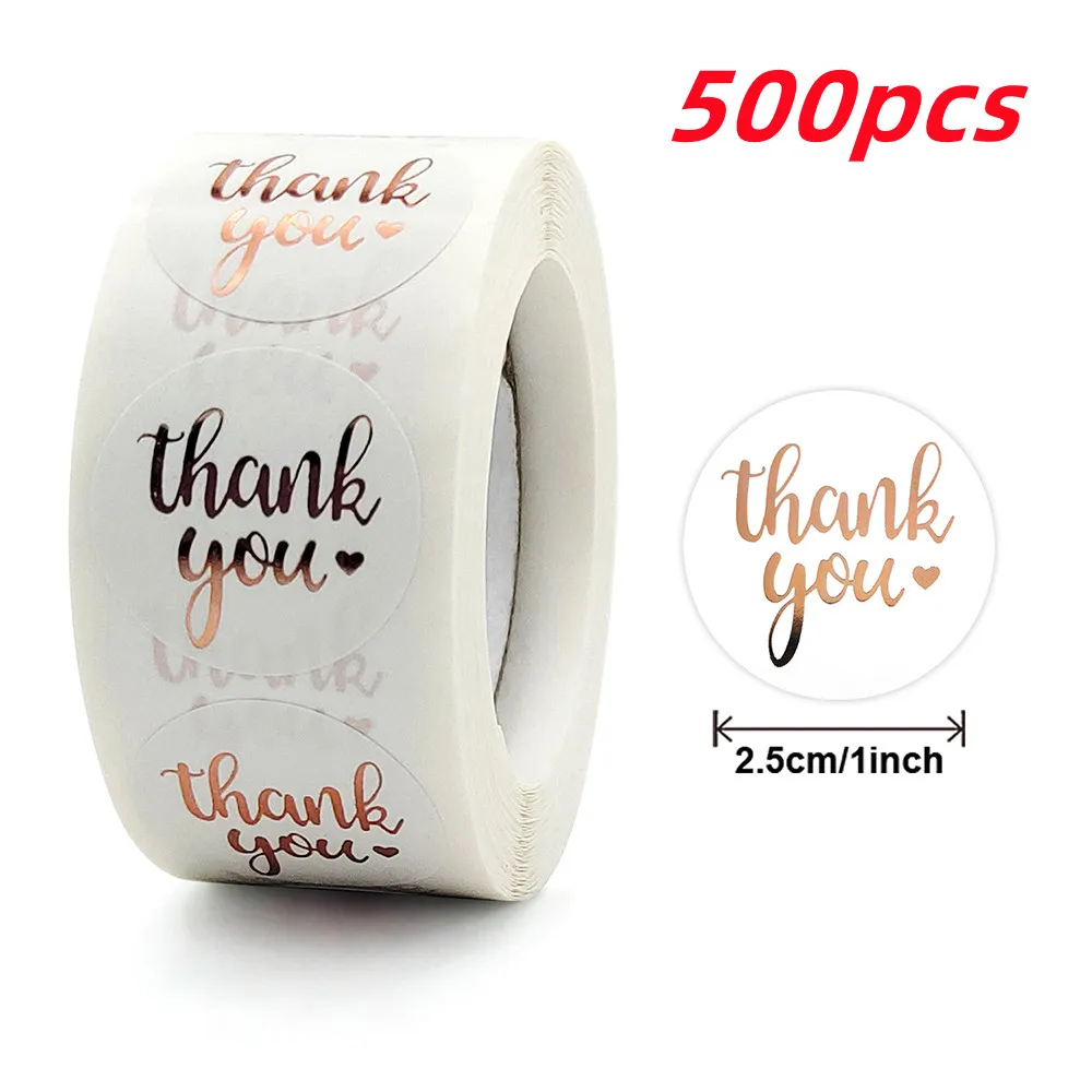 

500 шт., бумажные этикетки для украшения бизнеса, свадьбы, вечеринки