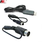 Оригинальный FLYSKY FS-SM100 SM100 RC USB симулятор полета FMS набор кабелей для  I10 I6X  TH9X Радиоуправляемый передатчик дрона