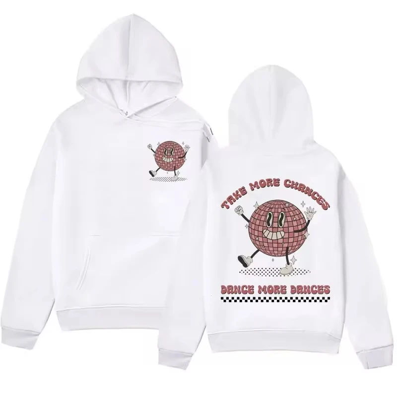 Толстовка С Графическим Принтом В Стиле Диско-шара Повседневная Мультяшном Для