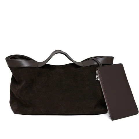 Замшевая сумка Mendy, большая женская сумка, трендовая сумка 2024, сумка через плечо, новая сумка, кожаная дизайнерская сумка, ручная сумка, женская Qualty