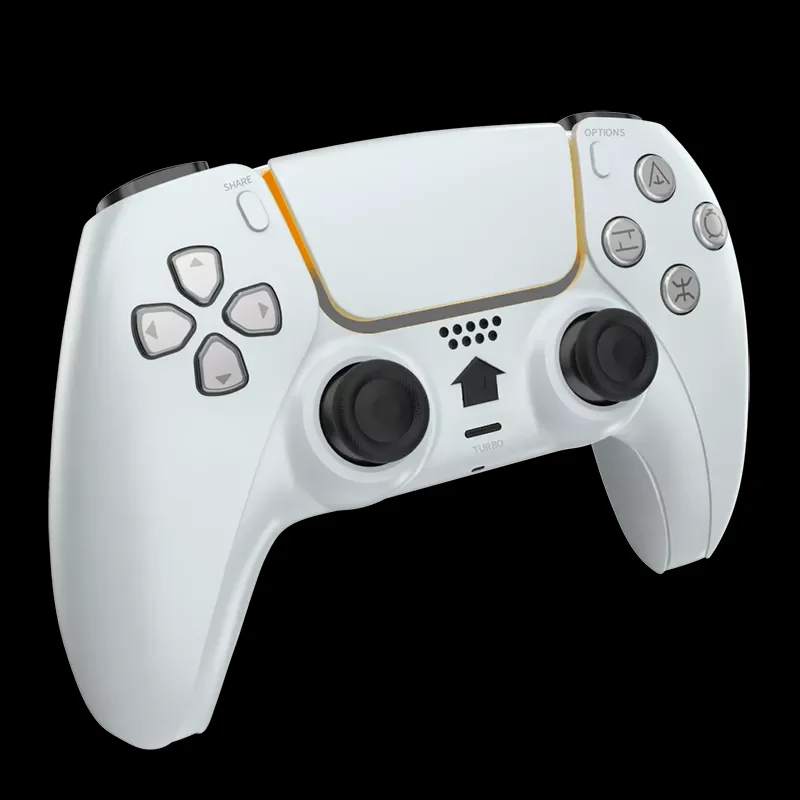 Беспроводной контроллер для Sony PS4 с тачпадом и моделью от PS5 Turbo одной кнопкой