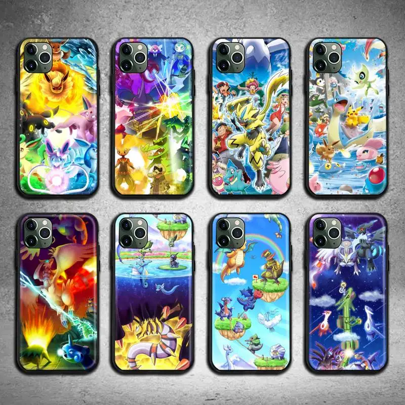 

Cartoon Monster Poster Phone Case For iphone 13 12 11 Pro Max Mini XS Max 8 7 6 6S Plus X 5S SE 2020 XR cover
