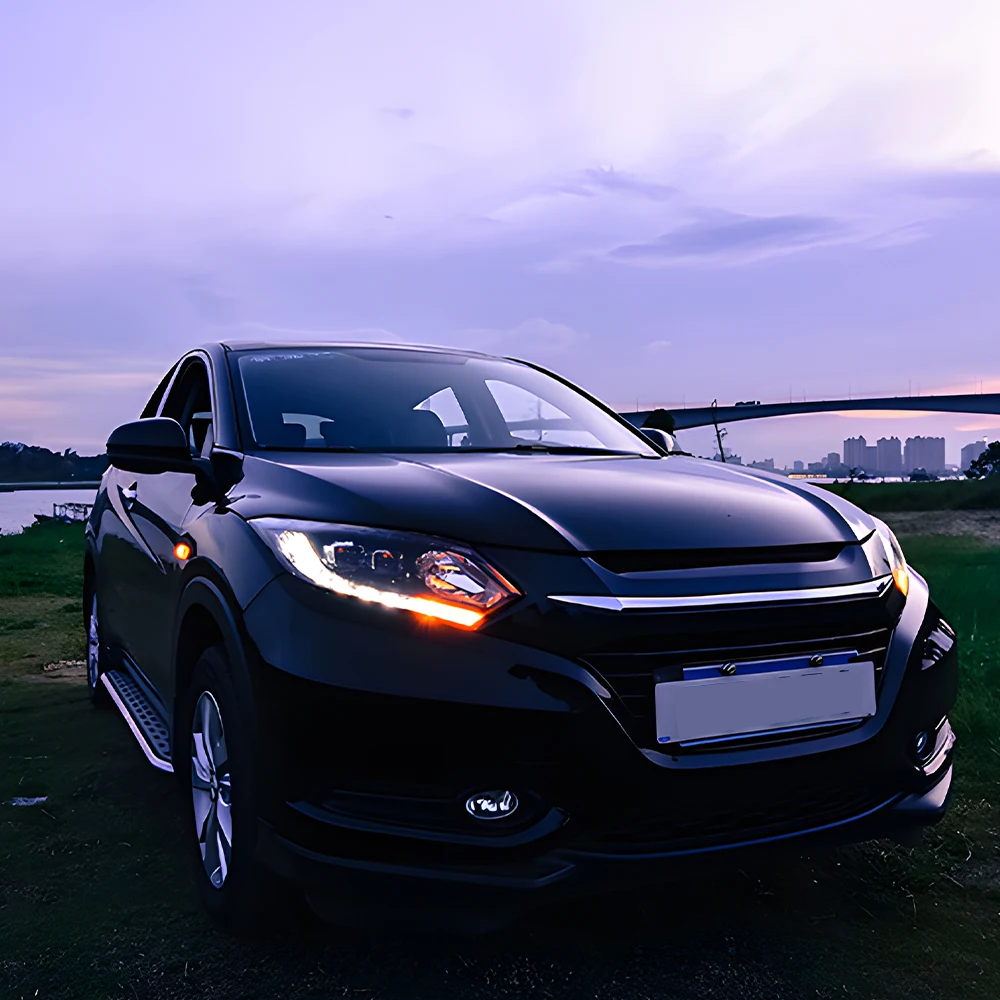 Автомобильные передние фонари для Honda Vezel Hr-V Xr-V 2014-2018 автоматические фары в сборе