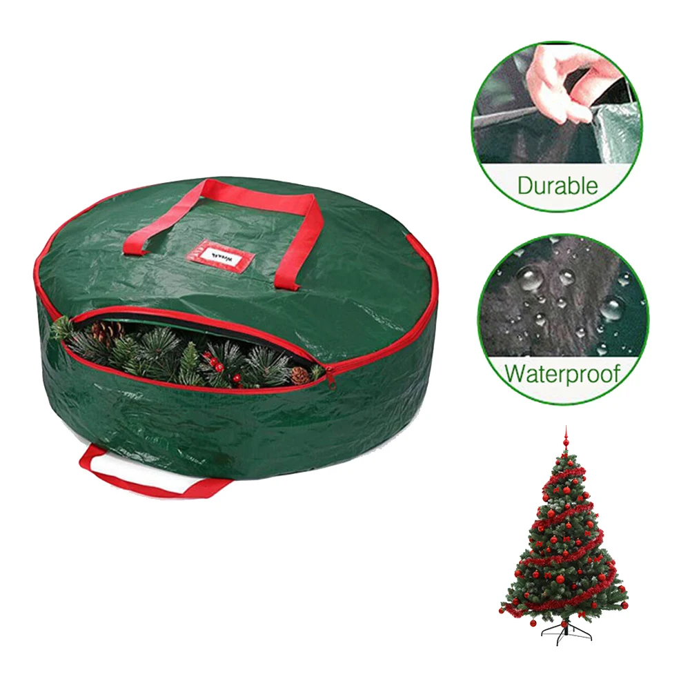 

Зеленая Водонепроницаемая мебельная подушка, сумка для хранения рождественской елки, сумки для хранения, сумки, защитная садовая Сумка-тоут