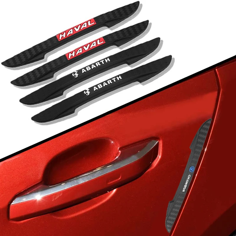 

4pc Car Carbon Fiber Crash Protection Sticker for Suzuki Swift Samurai Vitara Jimny 2021 Grand Vitara Ltz 400 Baleno Accessories