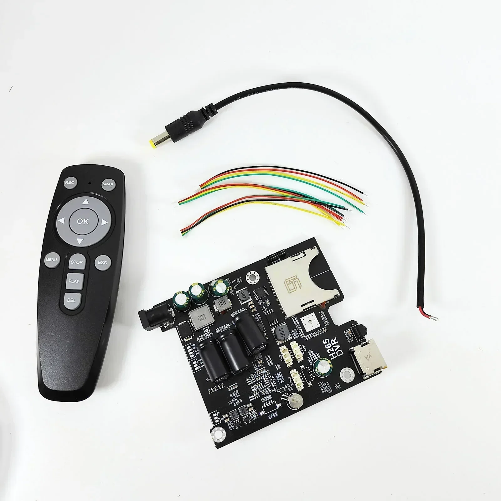 

2CH Mini AHD DVR PCB Board HD 1080P 2-канальный автомобильный автобус Мобильная плата DVR Цифровой видеорегистратор с поддержкой SD-карты с дистанционным управлением