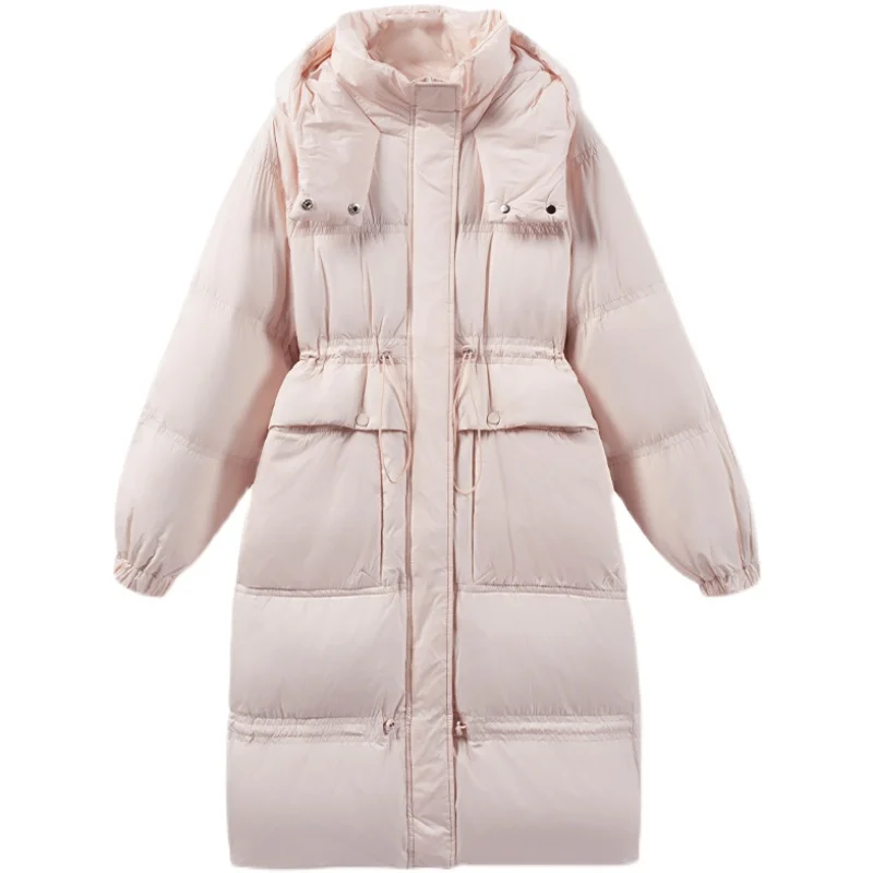 New Women Down Jacket Casual Style Autumn Winter Long Coats And Parkas Female Outwear