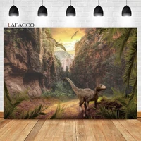 laeacco jurassic park jungle dinosaur photography backdrop kids birthday baby shower portrait customized photocall background