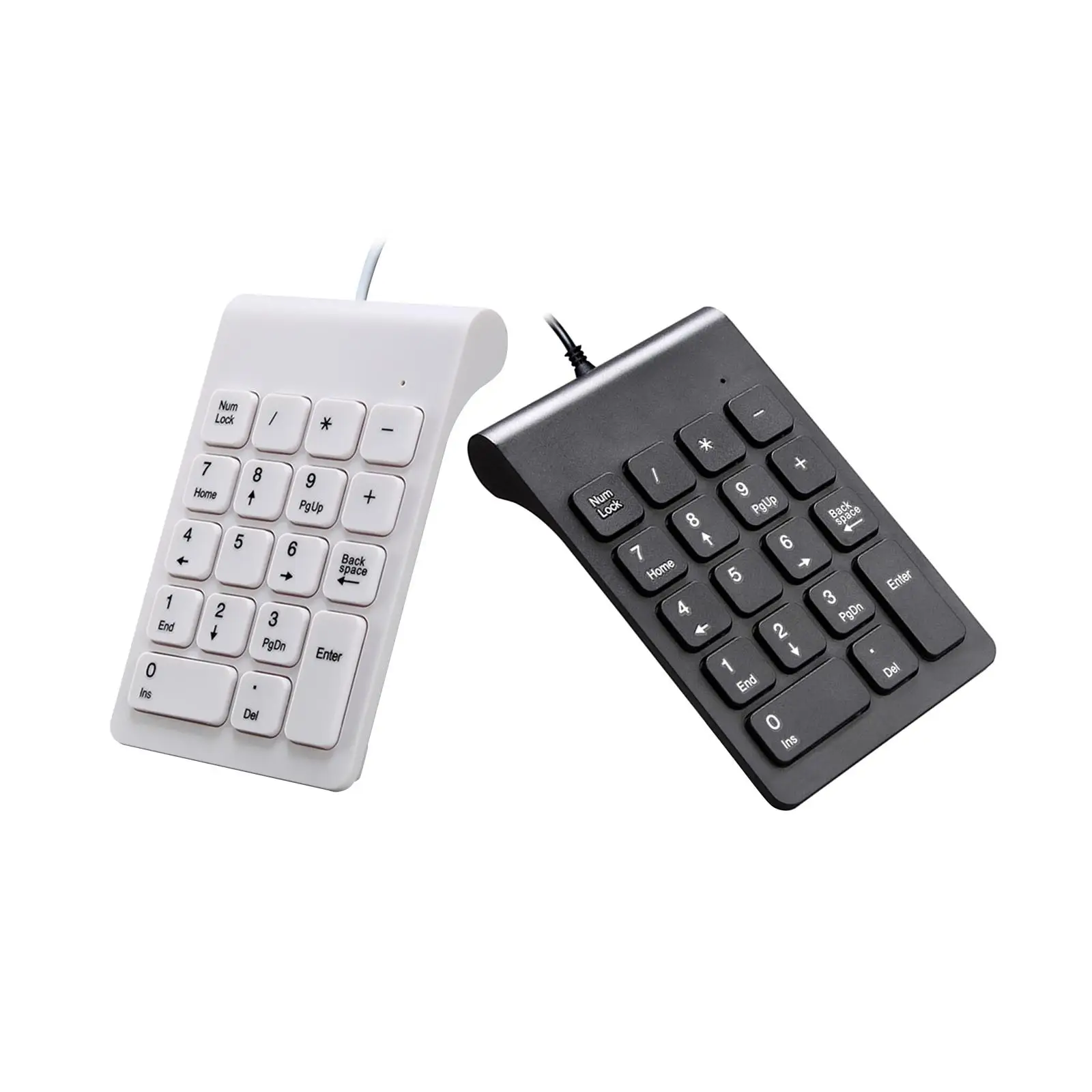 

Mini Wired USB Numeric Keypad 18 Keys Compact for Laptop Notebook Convenient